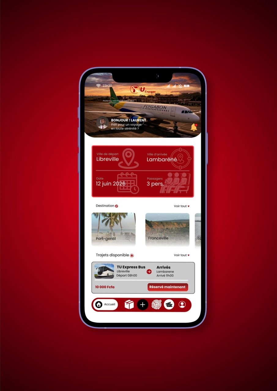 Suivi de votre voyage sur TU Express